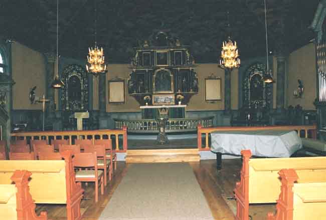 Koret i Karlskoga kyrka.