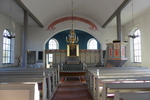 Kyrkorummet mot koret i öster