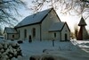 Södra Björke kyrka och kyrkogård. Neg.nr. B961_034:08. JPG. 