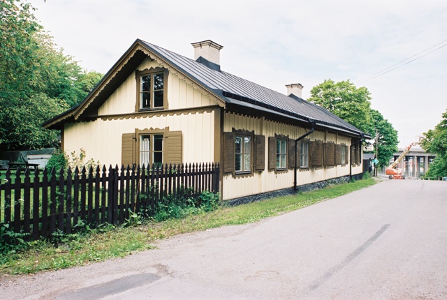 Skansbacken 2, hus nr 1, från sydöst.