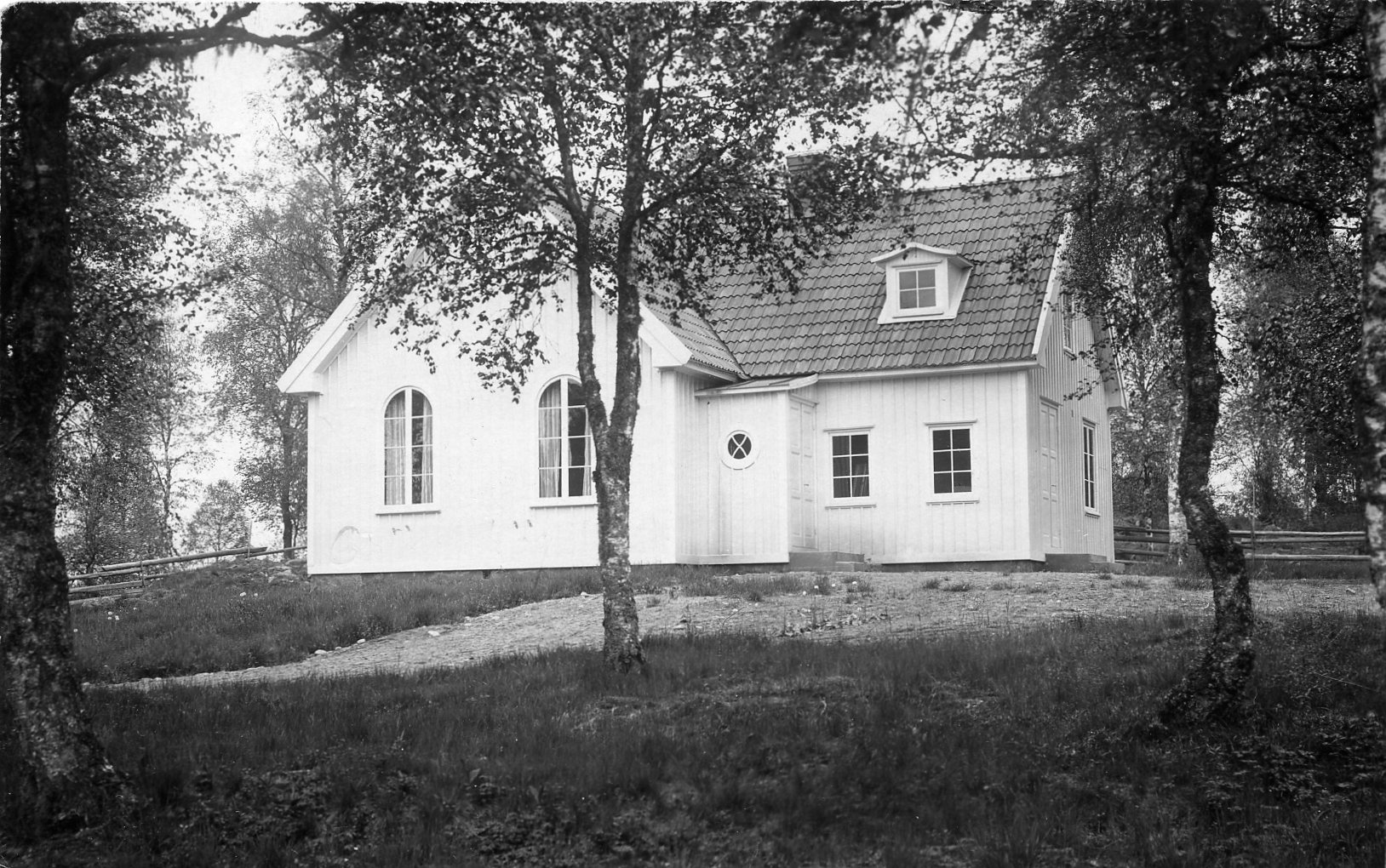 gammal bild av missionshuset