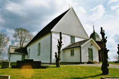 Ods kyrka och kyrkogård. Neg.nr. B961_021:12. JPG. 
