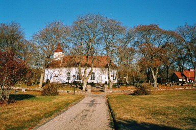 Eggvena kyrka och kyrkogård. Neg.nr. B961_012:22. JPG. 