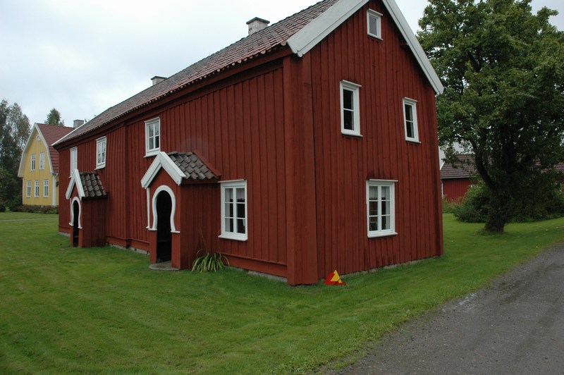 Bäckagården, huset består av ursprungligen två hus som byggts ihop.